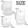 Transparent Makeup Display Rack with Lid Cosmetics Tools Organizer  Bathroom