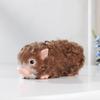 Новая кукла, животное, дикая свинья, игрушка для питомца, коричневая кудрявая свинья, успокаивающая игрушка для животных