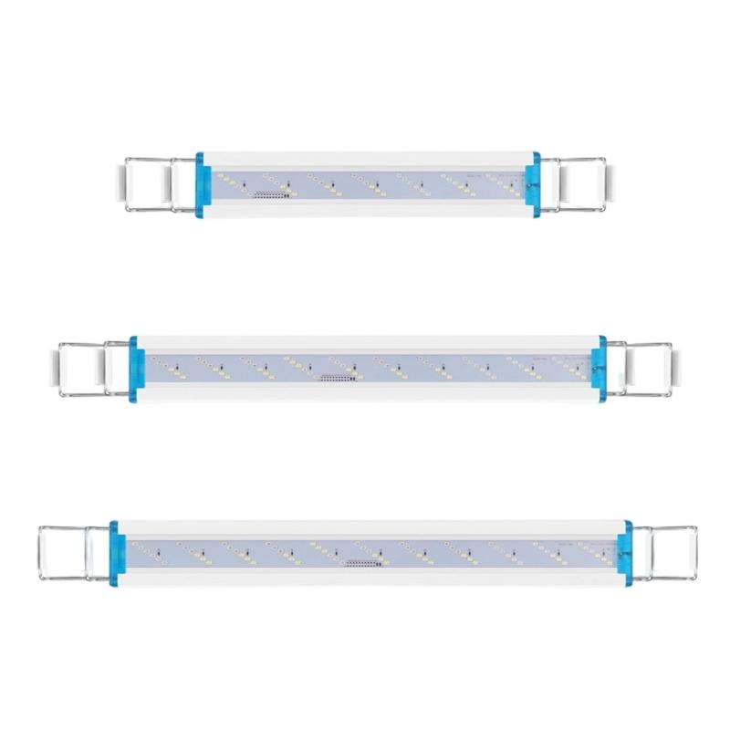 Светодиодная аквариумная лампа 6 рядов, высокая яркость, с USB-питанием, тонкий дизайн, несколько режимов яркости, декор для аквариума