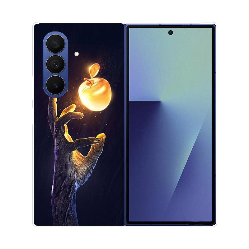 Роскошный прозрачный чехол для Samsung Galaxy Z Fold 7 5G, задняя крышка, прозрачный жесткий ПК, ударопрочный защитный корпус для Samsung Z Fold7