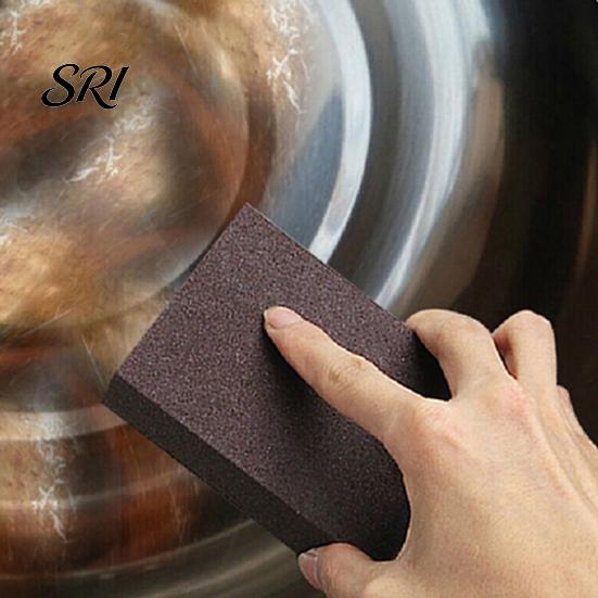 Portable Cleaning Sponge 3/4/5Pcs Emery Nano Carborundum Wipe Brush Rust Pots Eraser Pans Sink Grill Scrubber Scouring Pad