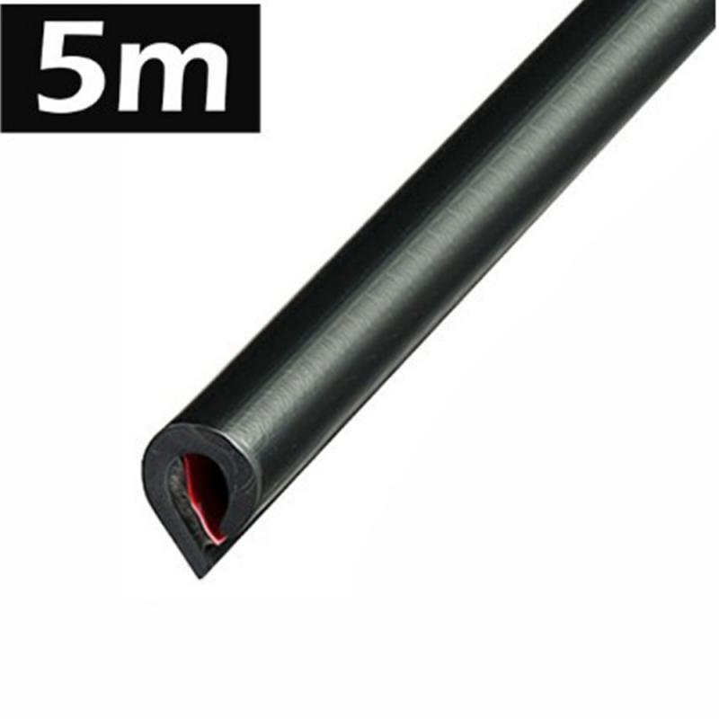 5 м Универсальная резиновая накладка на дверной край автомобиля, протектор от царапин, защитная полоса, уплотнительные полосы, анти-натирание, автомобильный стиль