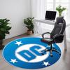1 шт. Круглый ковер DC Comics для офиса, под офисные стулья, спальни, гостиной, домашнего декора, декора комнаты, доступен в различных размерах
