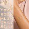 Initial Heart Bracelet Heart Letter  Bracelet Personalized Monogram Bracelet 1 Pc