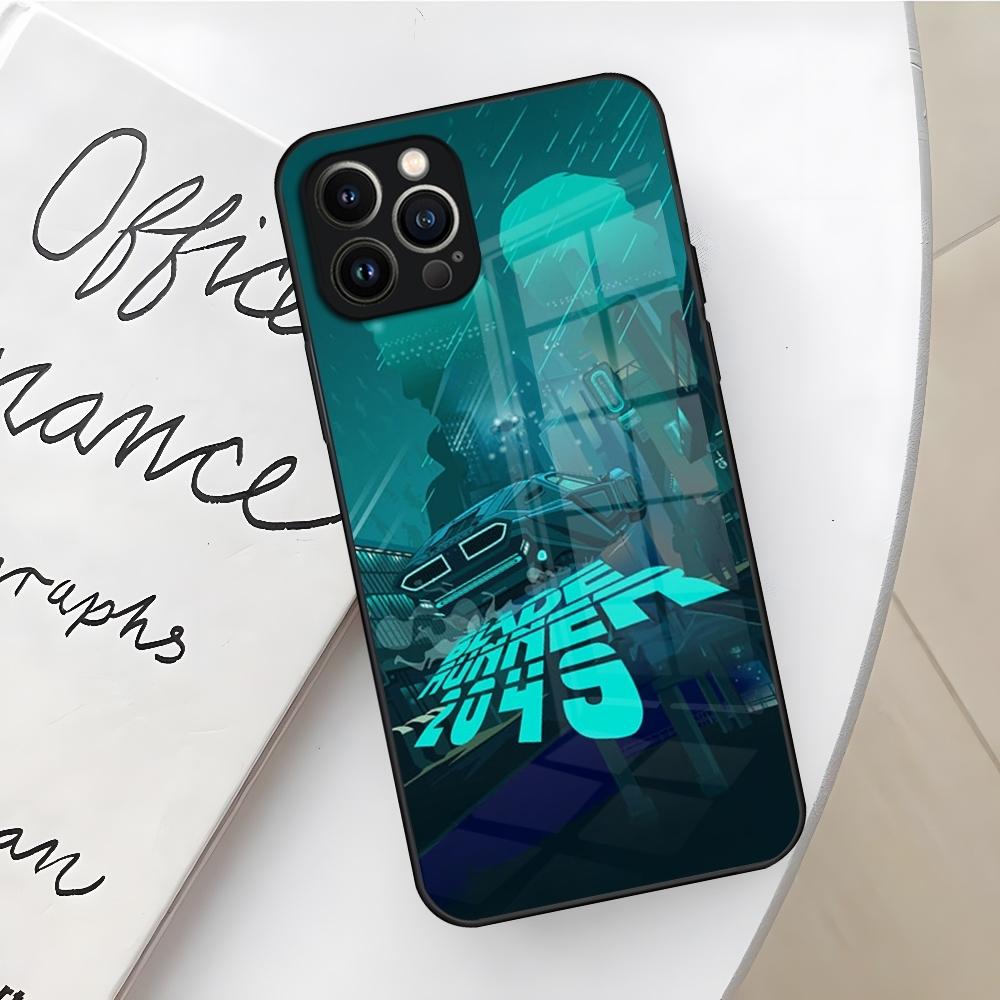 Американский чехол для телефона Blade Runner 2049 для Iphone 17 16 Air 15 14 12 11 13 Pro Max Mini X Xr Xs Se Puls стеклянная крышка