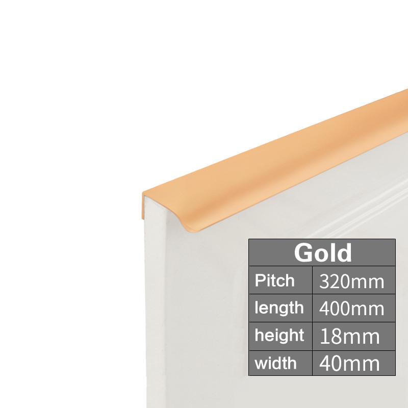 1 шт. ручки для шкафа в спальню, ручки для ящиков мебели, ручки-скобы, скрытая дверная ручка для кухни