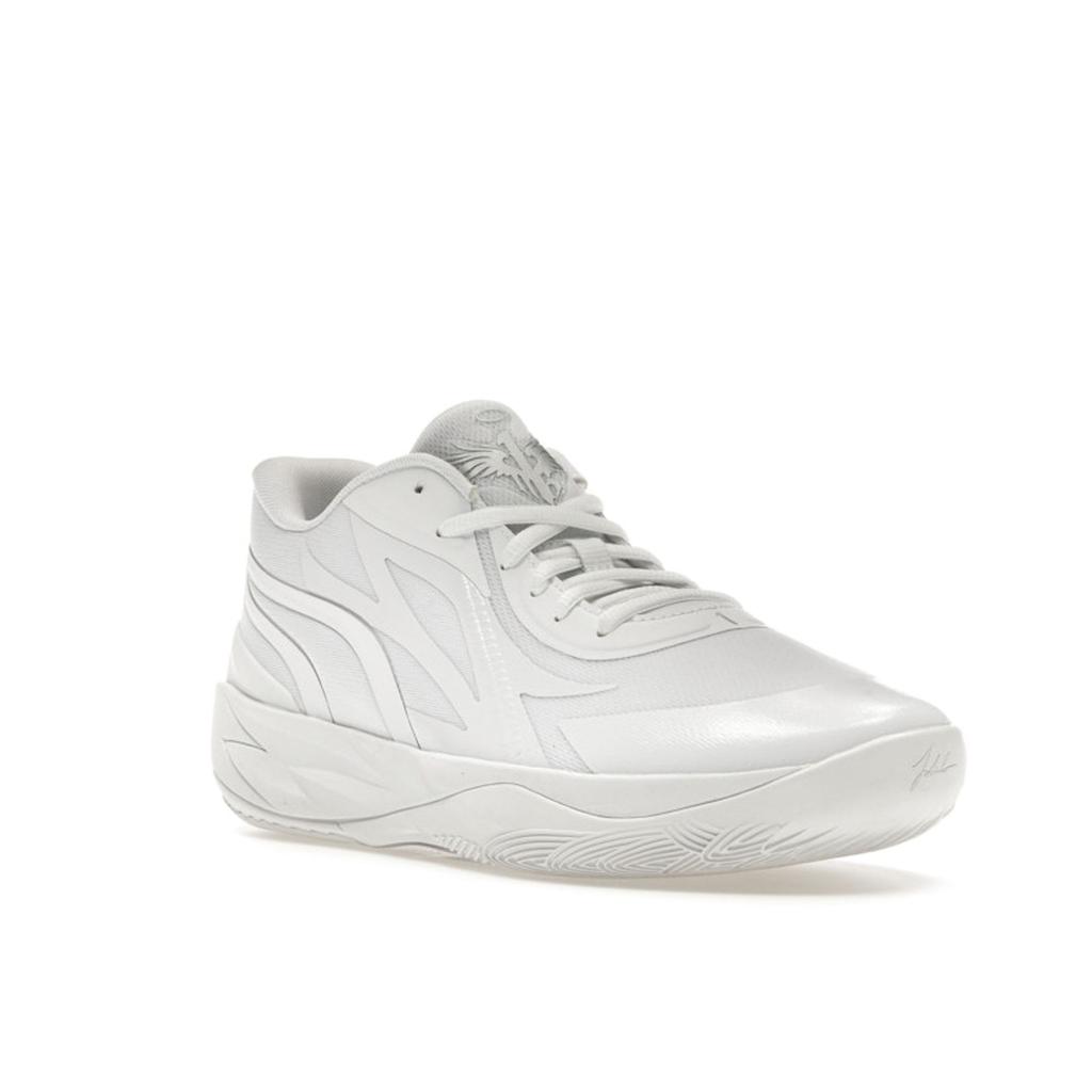 Puma Кроссовки MB.02 Lo Triple White Мужские Серебро 379419-01