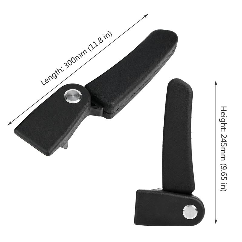 Motorcycle Passenger Rear Folding Top Case Box Rear Armrest Kit for Box Rear Armrest Motorcycle Box Armrest