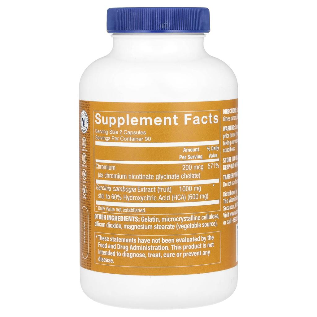 the Vitamin Shoppe Garcinia Extract, 180 Capsules