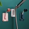 Держатель для душевой лейки без сверления, креативный силиконовый присосочный подвесной кронштейн-гусеница, съемное фиксированное сиденье, аксессуары для душа