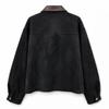 Ggpx New York Vegan Leather Suede Jacket Gq8jk019f