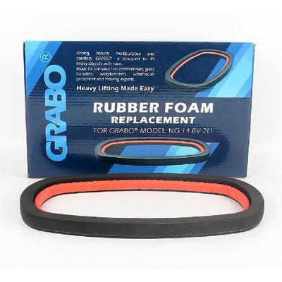 Raizidom GRABO Электрический вакуумный присосочный подъемник для дерева, гипсокартона, гранита, стекла, плитки (1 резиновый уплотнитель из пеноматериала)