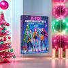 @@@%# K-pop Охотники на демонов Адвент-календарь Huntrix Rumi Mira Zoey SAJA Boys Косоглазый тигр Новогодний декор Рождественский обратный отсчет Игрушки