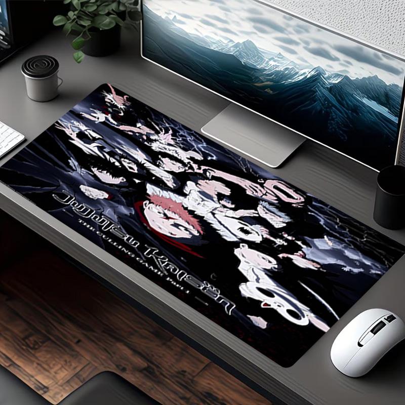 Jujutsu Kaisen Print Mouse Pad, for Keyboard Pad Laptop PC Mat for Office Home Use, Desk Decor, Perfect Birthday Gift for Gamers