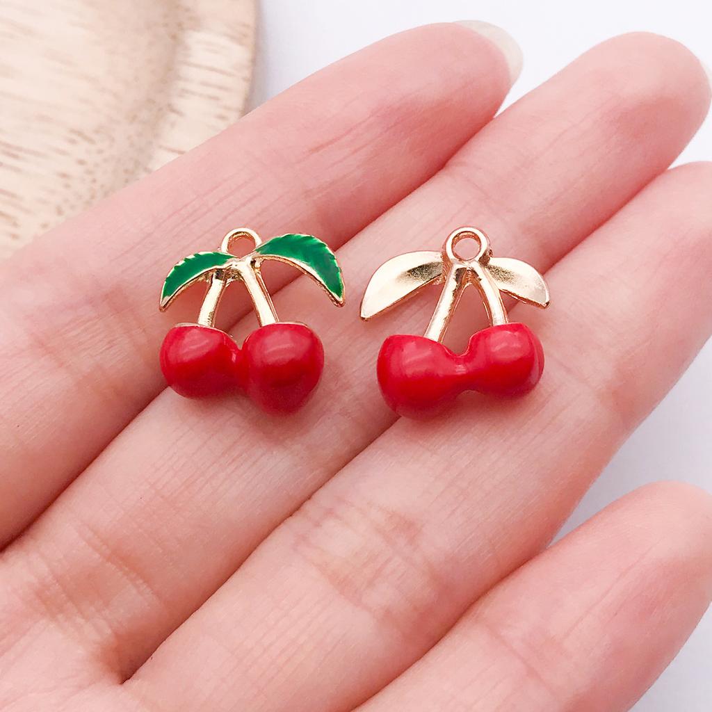 Fruit Pendant Strawberry Watermelon Pepper Corn DIY Jewelry Accessories