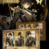 New Genshin Impact Landscape Scroll Card Metal Relief Enamel Diamond Card Teyvat Limited Numbered Collectible Game Card Gift Toy