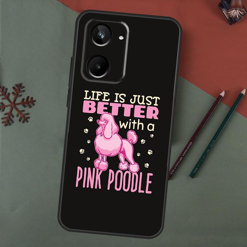Poodle Dog Cartoon Case For Realme C75 C65 C67 C71 C63 C61 C55 C51 C53 C35 11 12 13 14 15 Pro Plus GT6 GT7 Pro