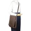 LOUIS VUITTON Muset Shoulder Bag N51302 Brown Damier canvas mens Used