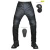 VOLERO Motorcycle Riding Pants Men Women - All-Season Waterproof Coated Straight Cut Protective Gear