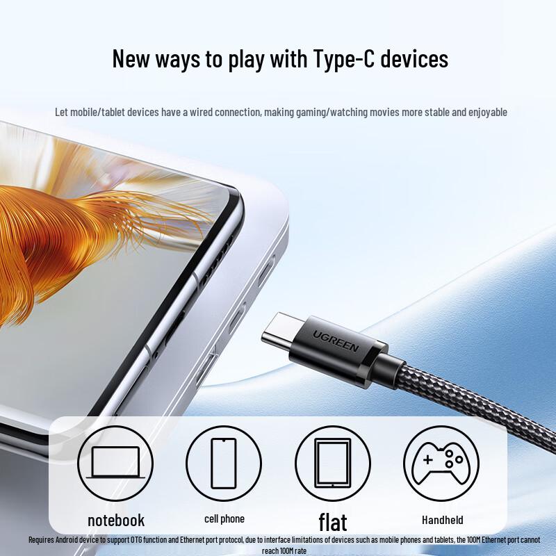 Ugreen USB-C к Ethernet адаптер