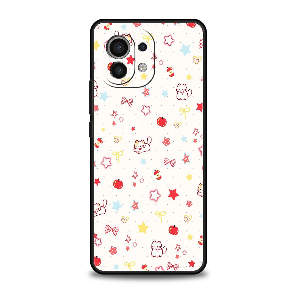 Чехол для телефона для Xiaomi Mi 17 Pro Max 15 14 13 12 11 Ultra 15T 14T 13T 12T 11T Pro Lite Мягкий ТПУ Креативный Милый Мультяшный Рисунок