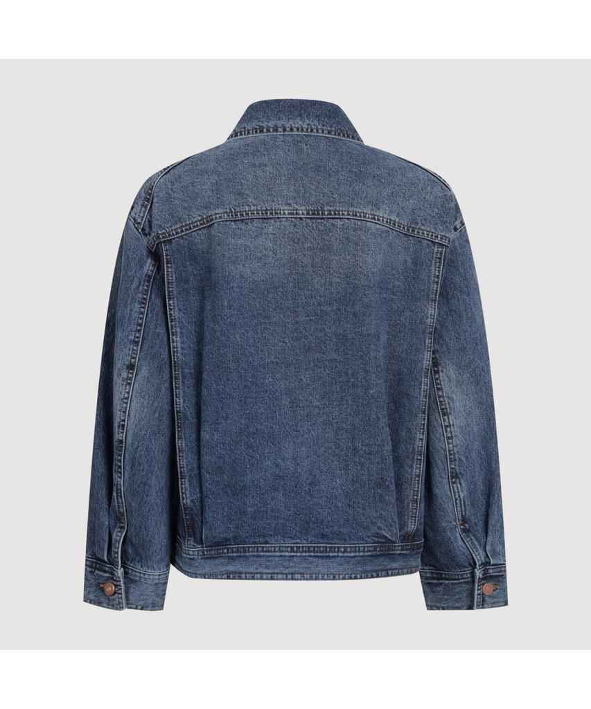 Lucky Chouette Tweed Mix Denim Jacket (Blue) Lfpds25100Bux