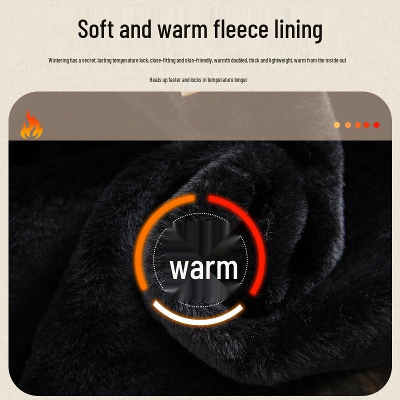 Зимние пальто для женщин среднего и пожилого возраста: Подбитый мехом костюм Тан с застежками-лягушками для мам и бабушек