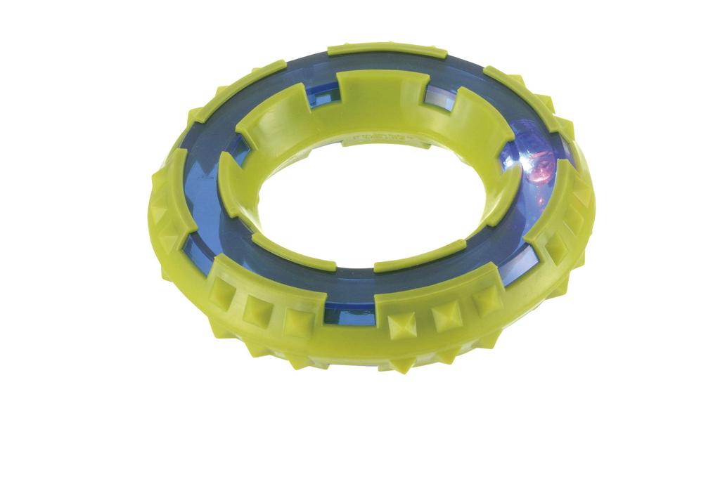 Richell Dog Toy Nerf Dog Light Spike Ring 6i