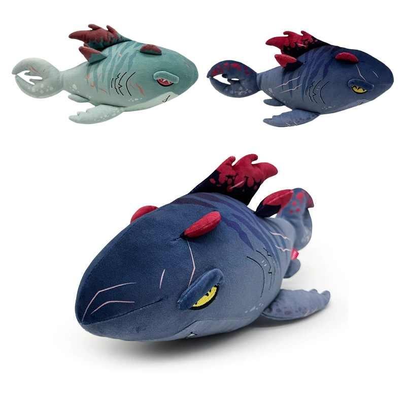 Shadowmaw Megalodon Soft Plush Toy With Vacuum Pack For Kids And Gamers