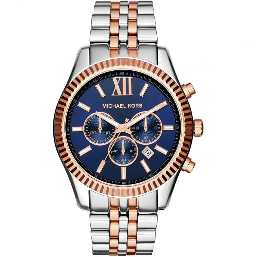 Michael Kors MK8412 Lexington Двухцветные Синие