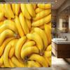 Яркая узорчатая полиэстеровая шторка для душа - Стильный декор для ванной комнаты, Веселая и модная полиэстеровая шторка для дома и отеля
