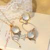 Luxury 925 Sterling Silver Jewelry Natural Crystal  Big Stone Pendant  Superior Quality Necklace Gemstone Rings Composite Stone
