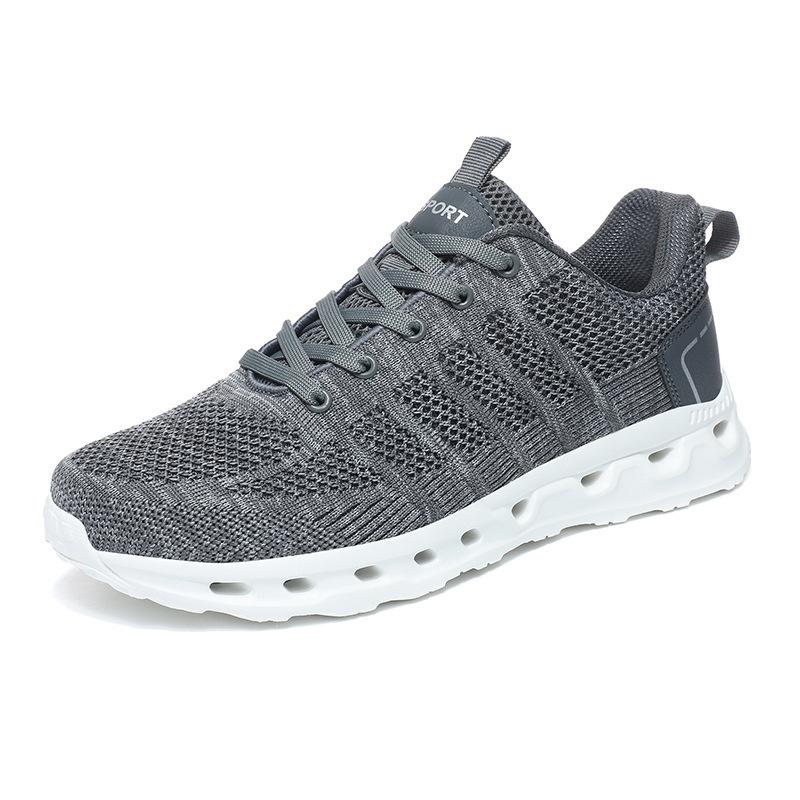 Lightweight Large Size Casual Fashion Men's Shoes 39-48 Fly-woven Mesh Sneakers Men's Outdoor Running Summer