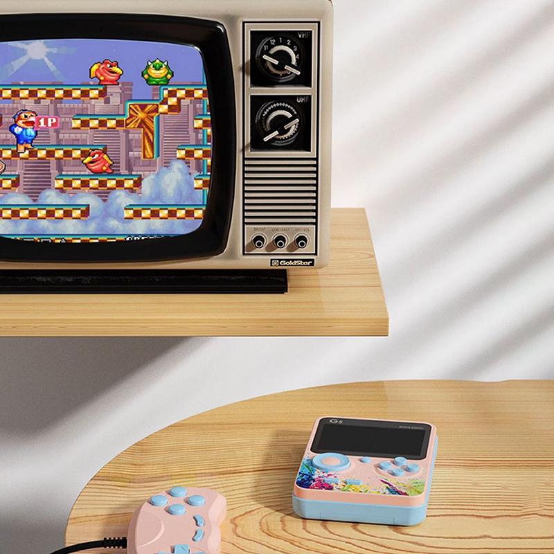 Ретро портативная игровая консоль G5 с 500 классическими играми 3,0-дюймовый экран портативная перезаряжаемая игровая машина детский подарок