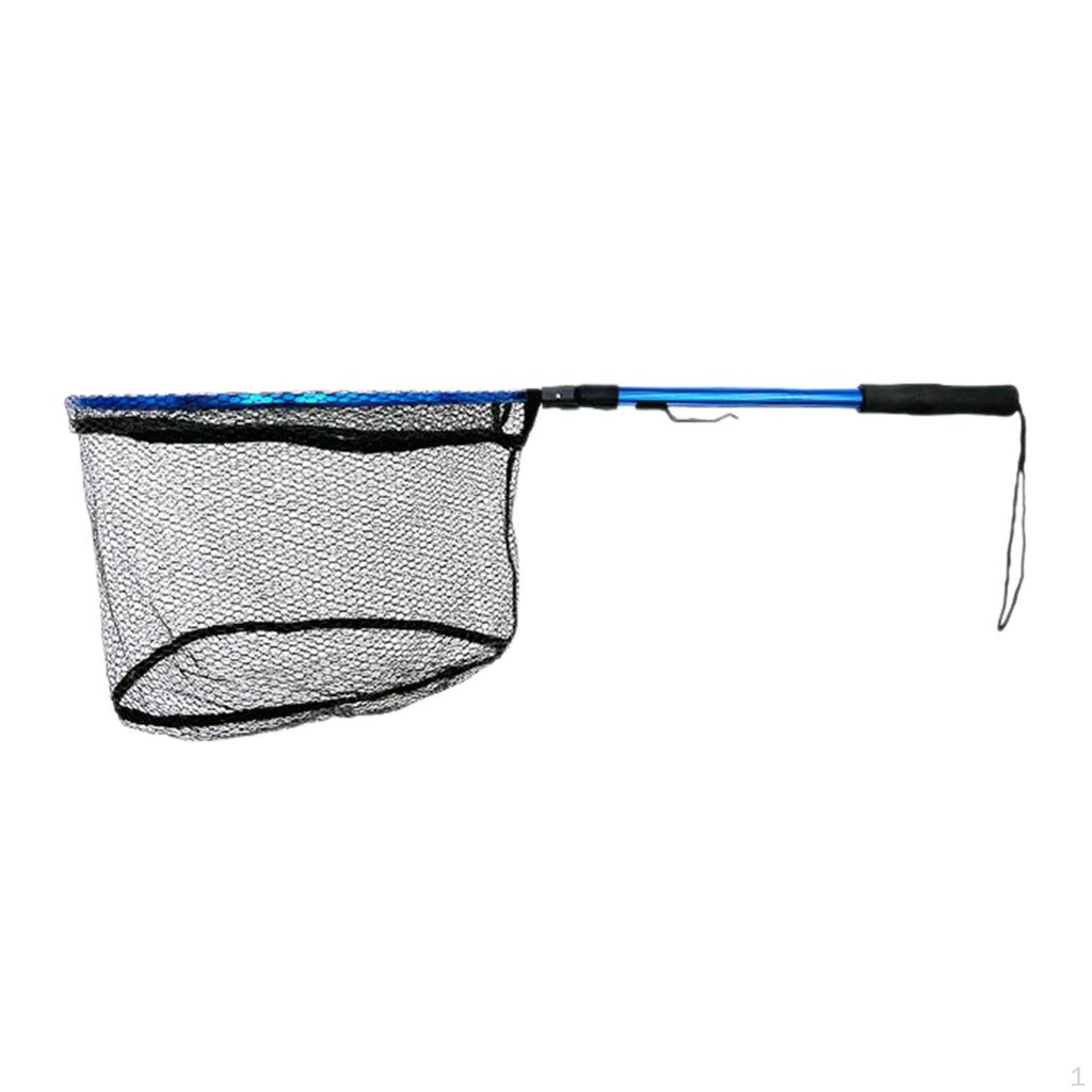 Fishing Net Accessories Foldable Handle Fishes Catching Releasing Landing for Minnow