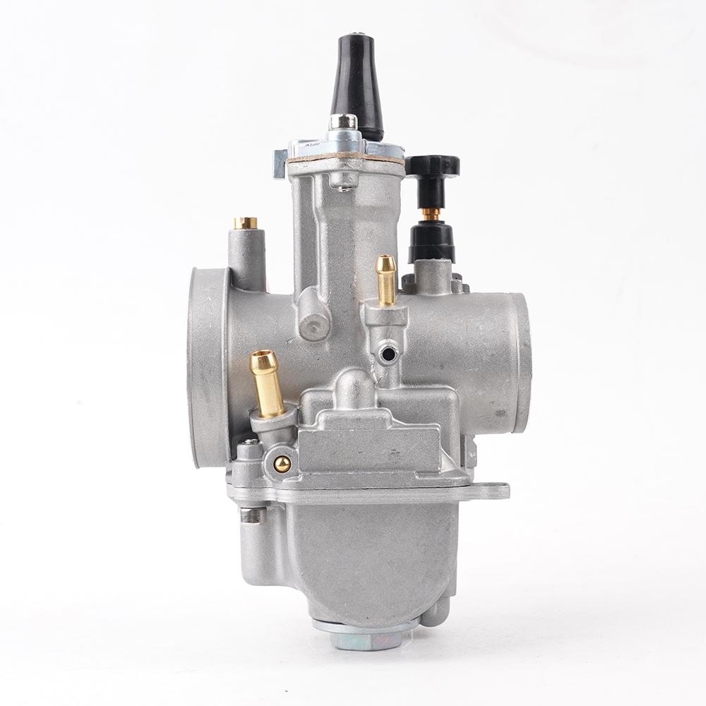 PWK Мотоциклетный карбюратор с силовым впрыском для гонок, плоская сторона OKO Mikuni ATV Yamaha Универсальный карбюратор 21 24 26 28 30 32 34 мм