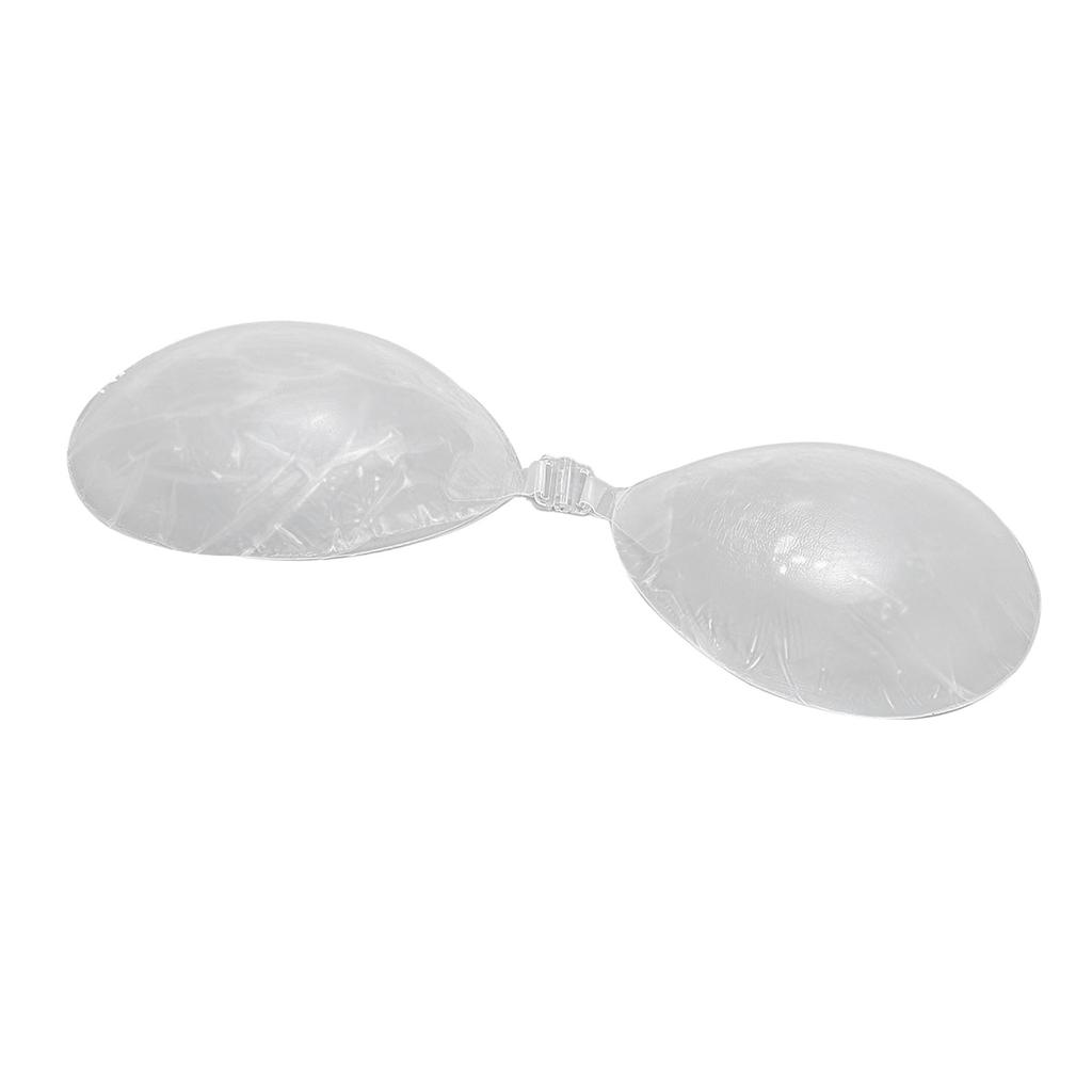 1 пара силиконовых вставок для бюстгальтера, водонепроницаемые, утолщенные, многоразовые, прозрачные, для купальников и уличной одежды