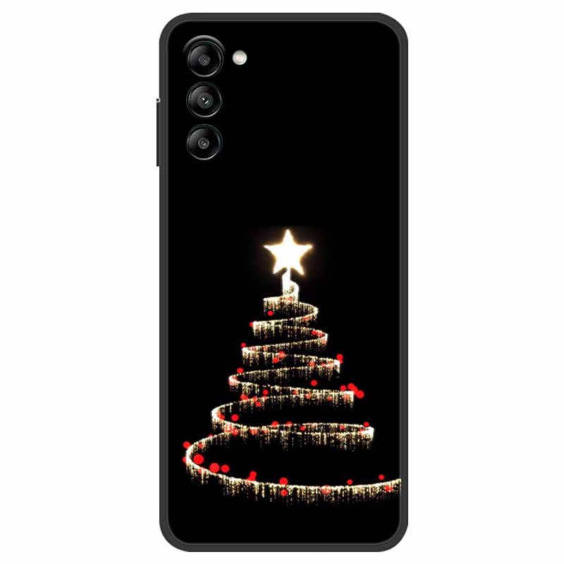 Чехол-крышка для Samsung Galaxy S23 Plus FE Ultra, рождественский, из мягкого ТПУ-силикона, задняя крышка для телефона, для Fundas Samsung Galaxy S 23