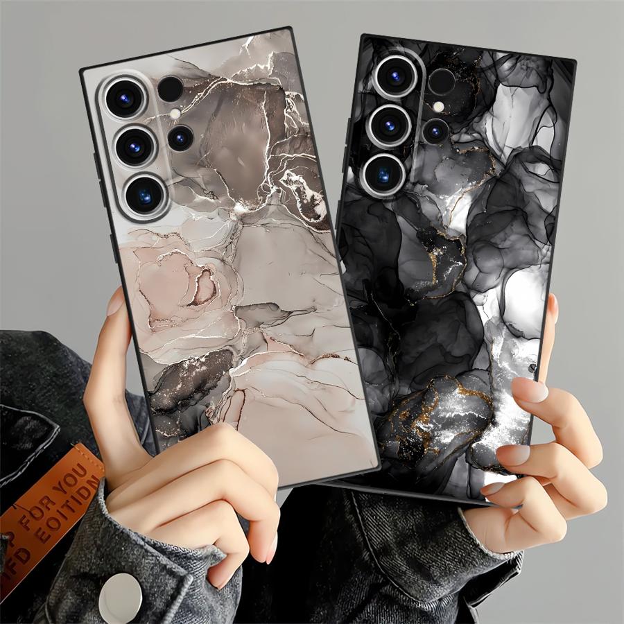 Чехол для Samsung Galaxy S26 Ultra S23 Note 20 8 9 10 S25 Plus S21 FE S20 Ultra S10 S9 S24 Funda Чехол для телефона Минималистичный узор
