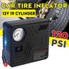 Portable Car Tire Inflator DC 12V 120PSI Auto Inflatable Pump Compressor With Power Cable Tire Air Pump For Motorcycle Bike
