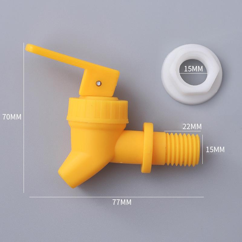Press Type Juice Bucket Beverage Can Plastic Tap Gebotteld Water Dispenser Wire Diameter Spigot Crane Bibcocks 15Mm Nozzle