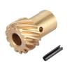 DPGKITS 1set Roller Cam Bronze HEI Distributor Gear 0.491" Shaft Small Big Block 262-454 For Hydraulic Roller Cams SBC/BBC