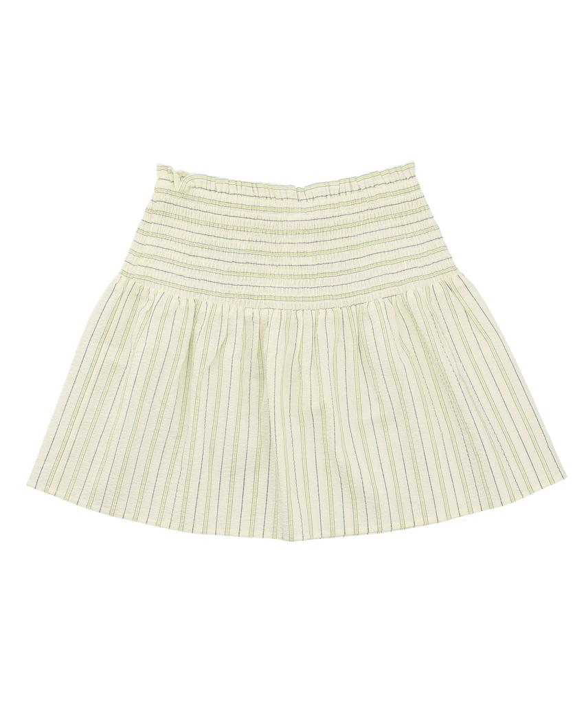 Deliscent Seersucker Skirt [Olive Green]