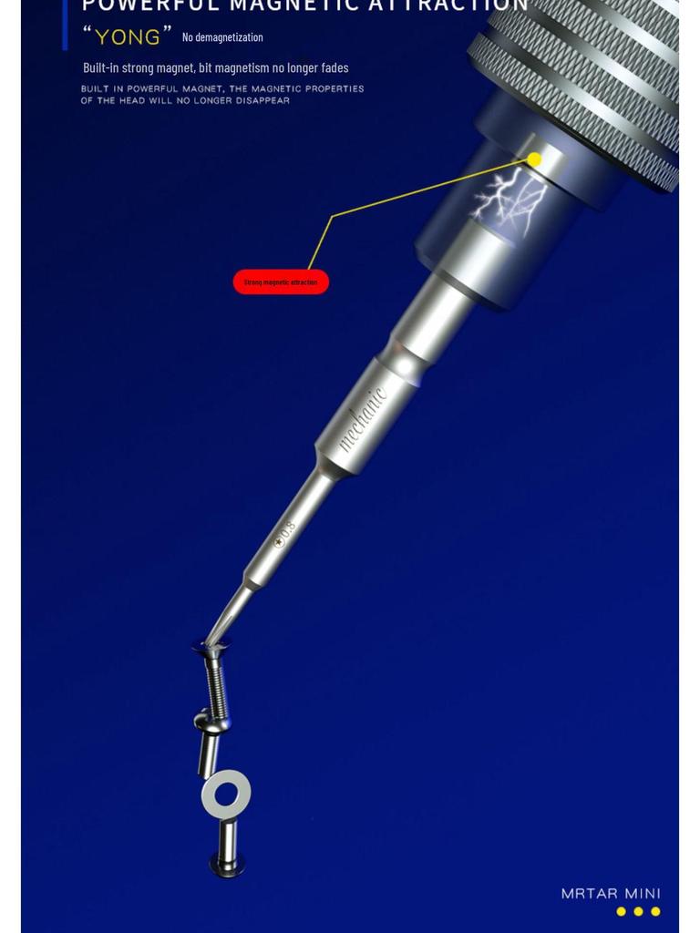 Repairman Little Cannon Magnetic iPhone Disassembly Screwdriver, Extra Hard