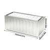 Tinplate Mini Container Box Small Size Tin Box Creative Storage Box  Candy Storage