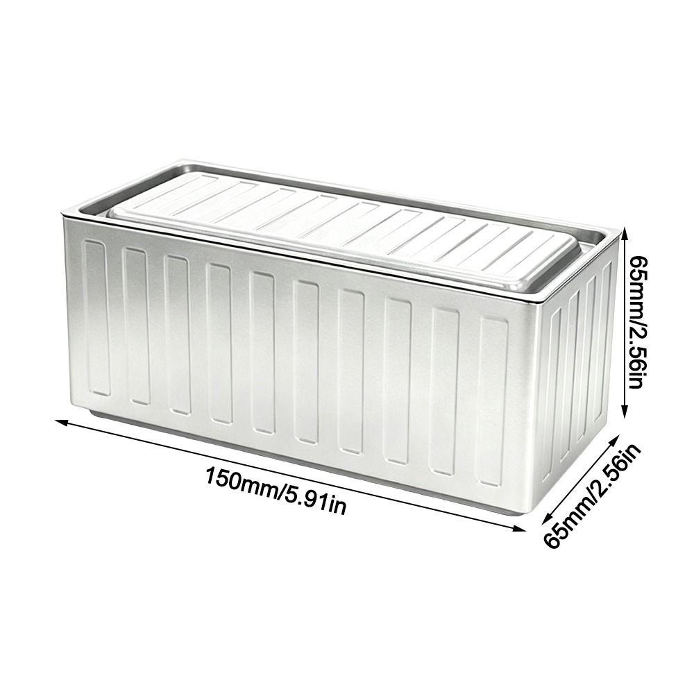 Tinplate Mini Container Box Small Size Tin Box Creative Storage Box  Candy Storage