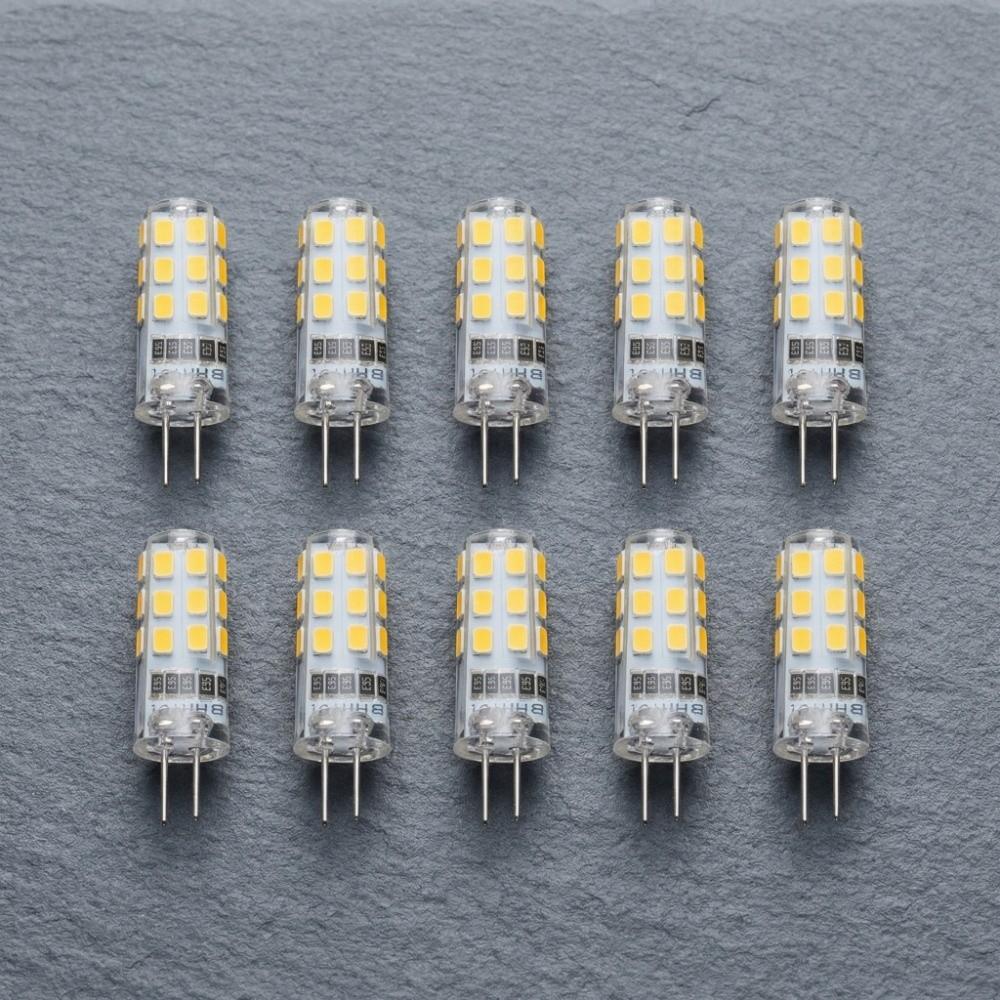 10Pcs Energy Saving Mini G4 LED Light Bulbs Warm White Corn Lamp LED Bulb Home Decoration
