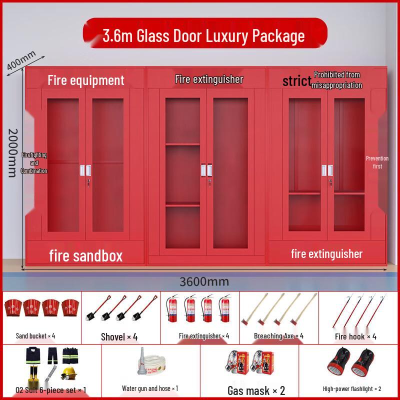 Portable Construction Site Fire Station Cabinet