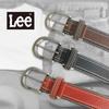 [Fine Plus] Ремень Lee 35мм 118см Искусственная кожа Многослойный Белая строчка Повседневный 0120601