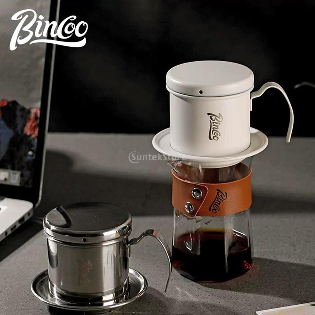 Вьетнамская Кофеварка-Дриппер Портативная Кофеварка Дриппер для Кафе Кемпинга Бара Пресс-Чашка Ручной Заварник Постоянный Пуровер Подарок